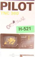 Heidenhain-Pilot TNC 360, Heidenhain Operations and Programming Manual 1991-Pilot-TNC 360-01